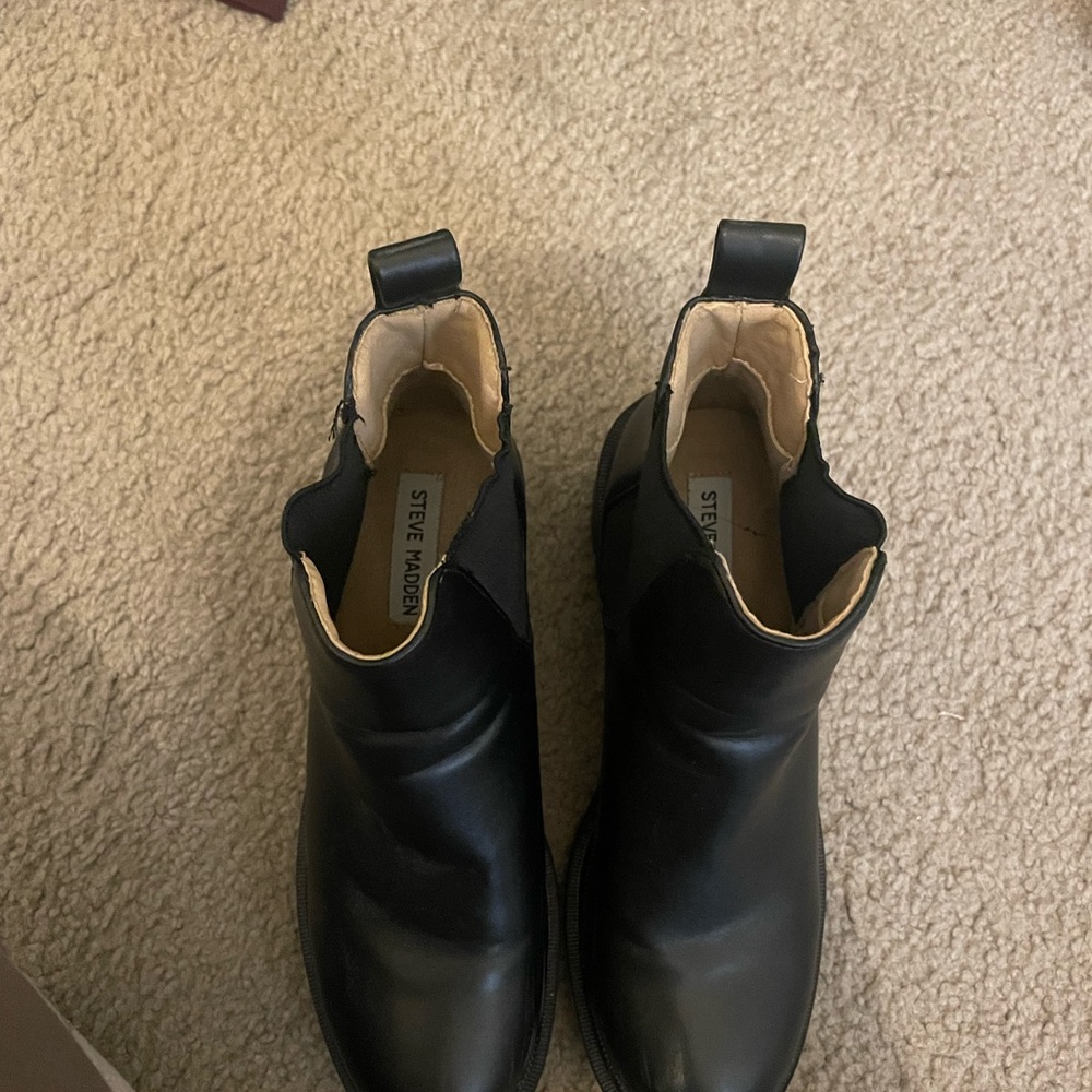 Steve Madden Black Men's Shoes
